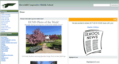 Desktop Screenshot of hcms.sau23.org