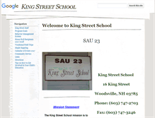 Tablet Screenshot of kss.sau23.org